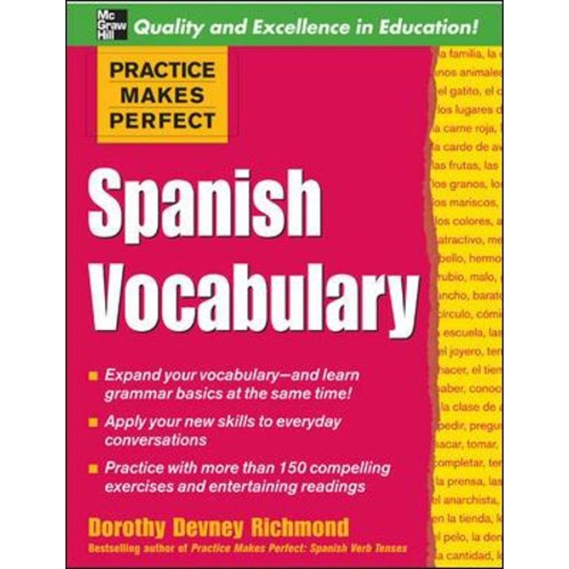 Practice Makes Perfect: Spanish Vocabulary