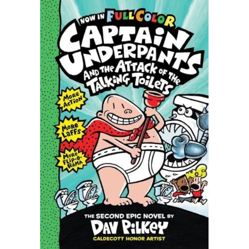 Captain Underpants and the Attack of the Talking Toilets Colour Edition