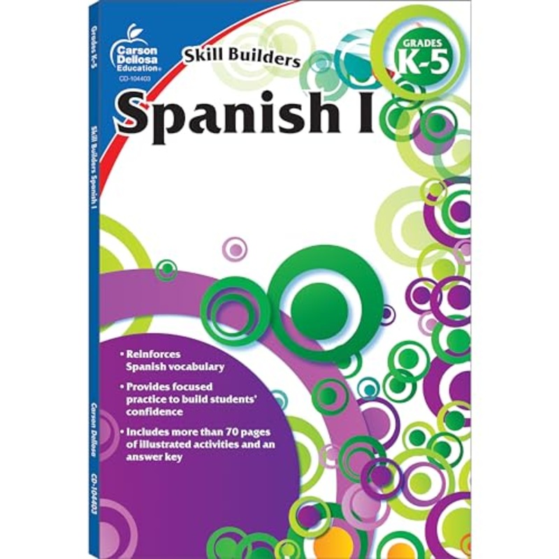 Spanish I, Grades K – 5 (Skill Builders), Grades K – 5