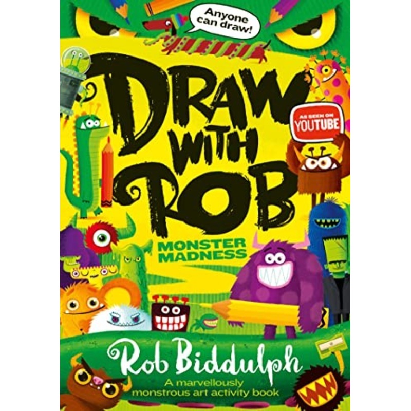 Draw With Rob: Monster Madness