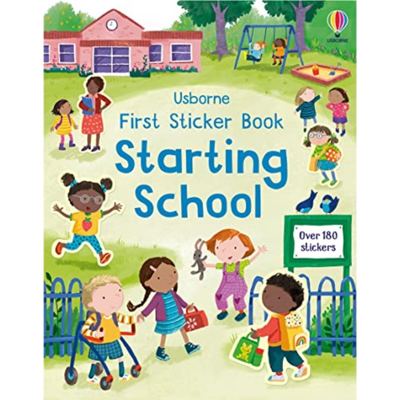First Sticker Book Starting School