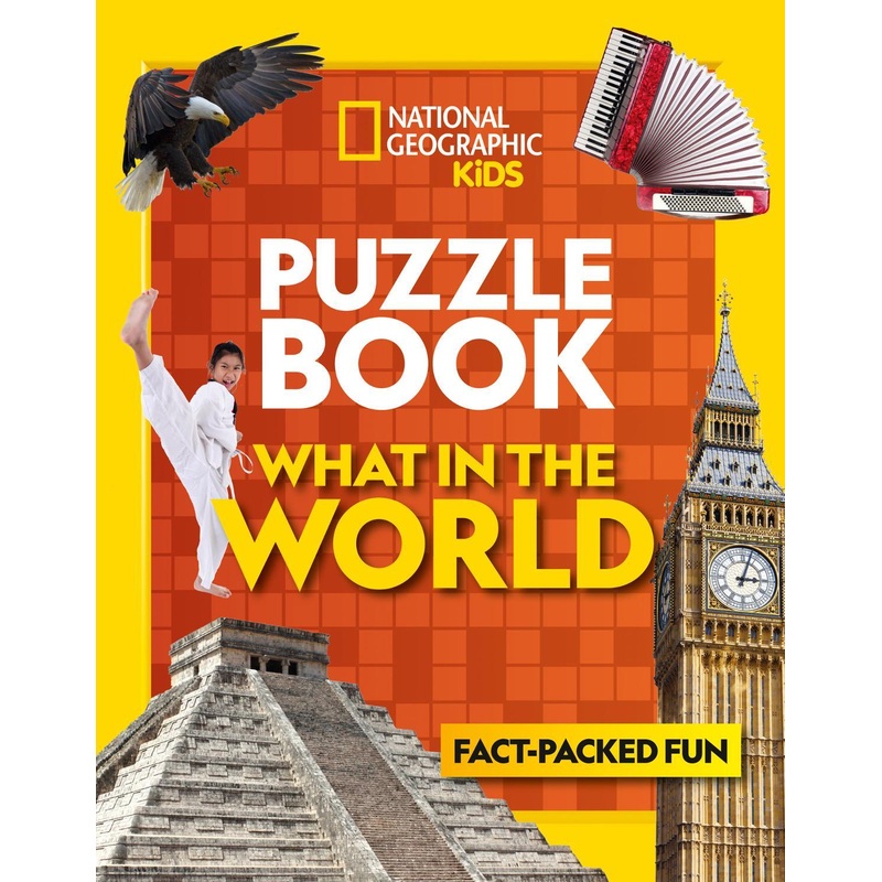 Puzzle Book What in the World