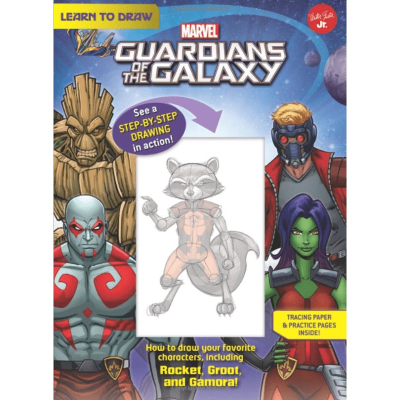 Learn to Draw Marvel’s Guardians of the Galaxy