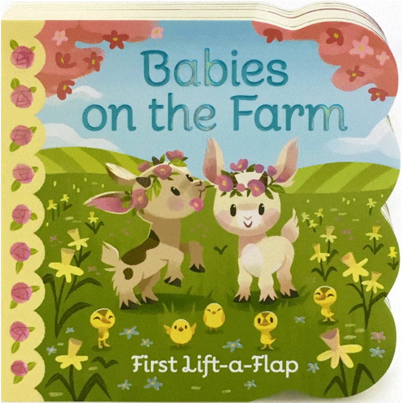 Baby Animals First Lift-a-Flap Board Book Collection (4 Books)