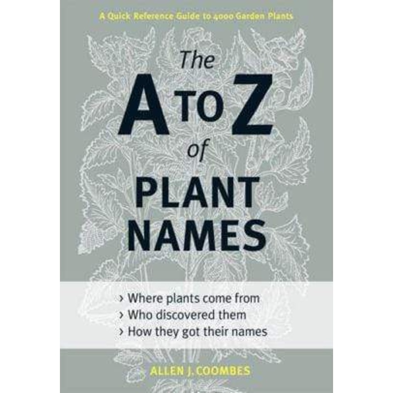 The A to Z of Plant Names
