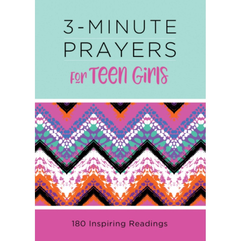 3-Minute Prayers for Teen Girls: 180 Inspiring Readings
