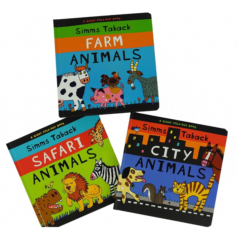 A Giant Fold-Out Book: 3 Book Set