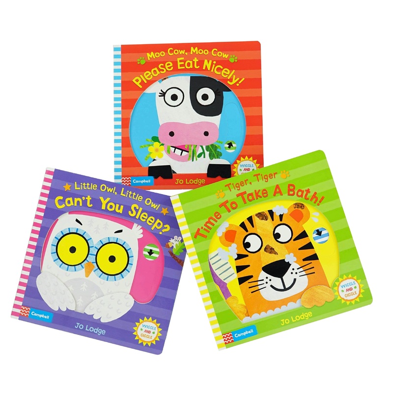 Wiggle and Giggle: Interactive 3 Book Set
