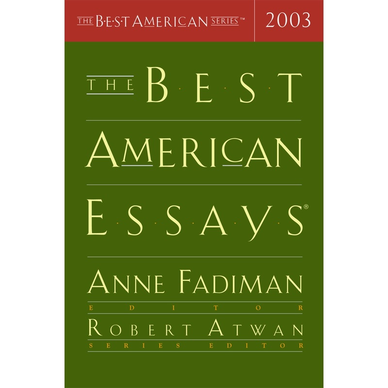 The Best American Essays 2003