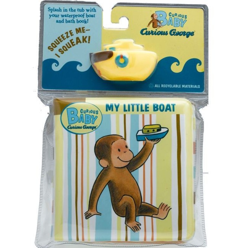 Curious Baby: My Little Bath Book & Toy Boat