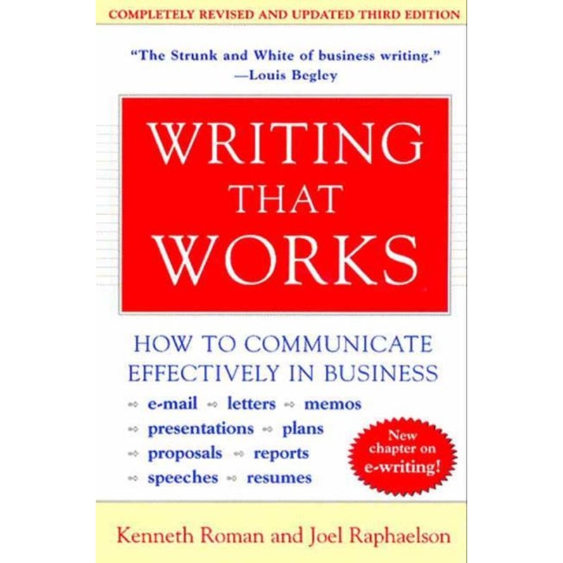 Writing That Works, 3rd Edition