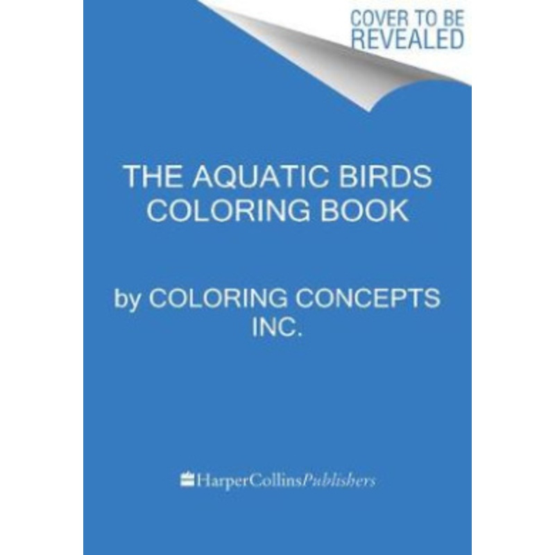 The Aquatic Birds Coloring Book