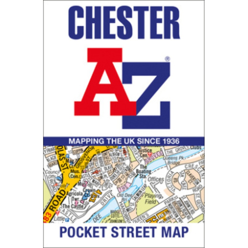 Chester A-Z Pocket Street Map