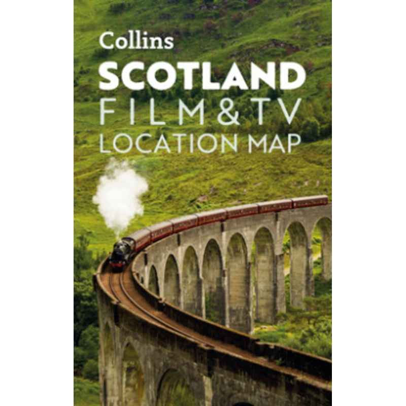 Collins Scotland Film and TV locations Pocket Map
