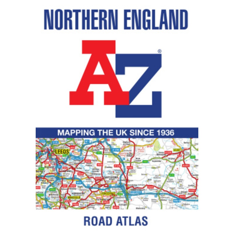 Northern England A-Z Road Atlas