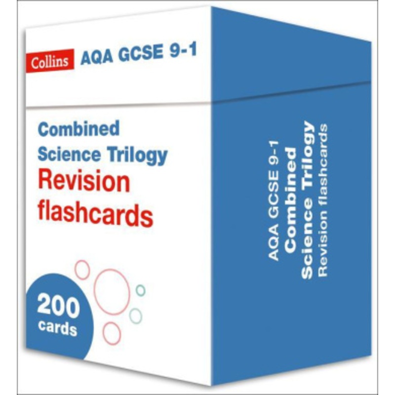 AQA GCSE 9-1 Combined Science Revision Cards (Biology, Chemistry & Physics)