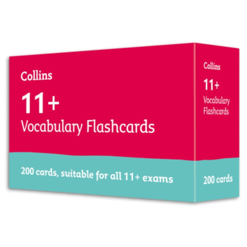 Collins 11+ Practice – 11+ Vocabulary Flashcards