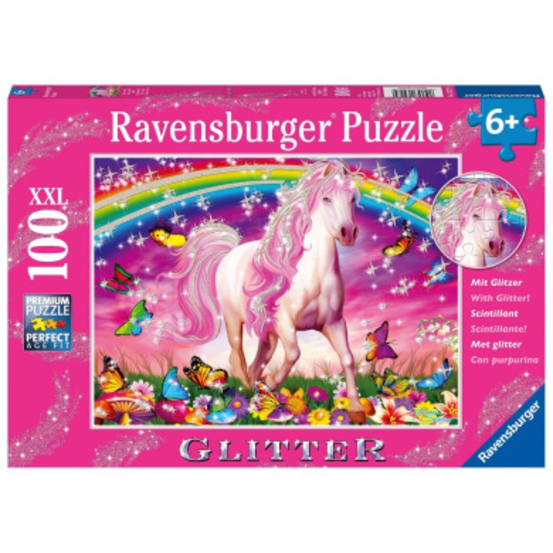 Horse Dream 100 Piece Glitter Puzzle