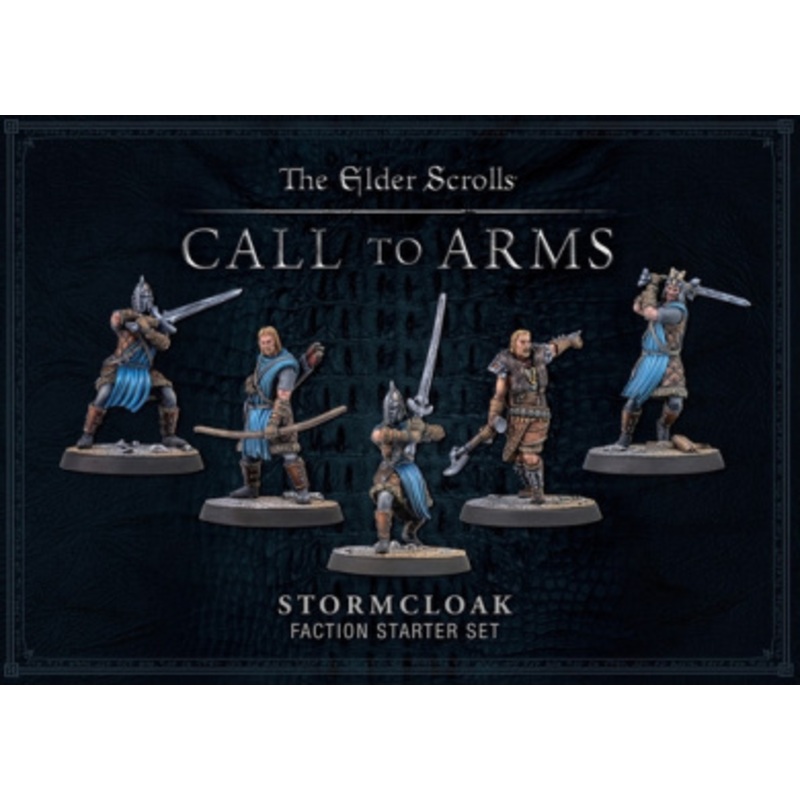 The Elder Scrolls Call To Arms Stormcloak Hard Plastic Faction Starter