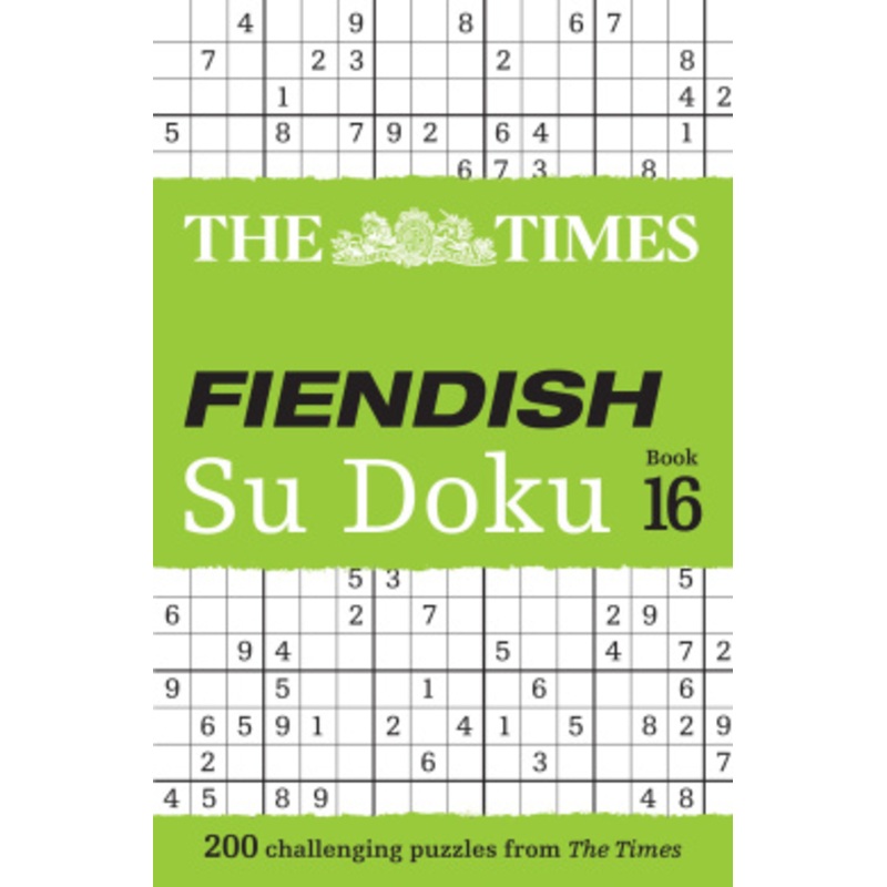 The Times Fiendish Su Doku Book 16