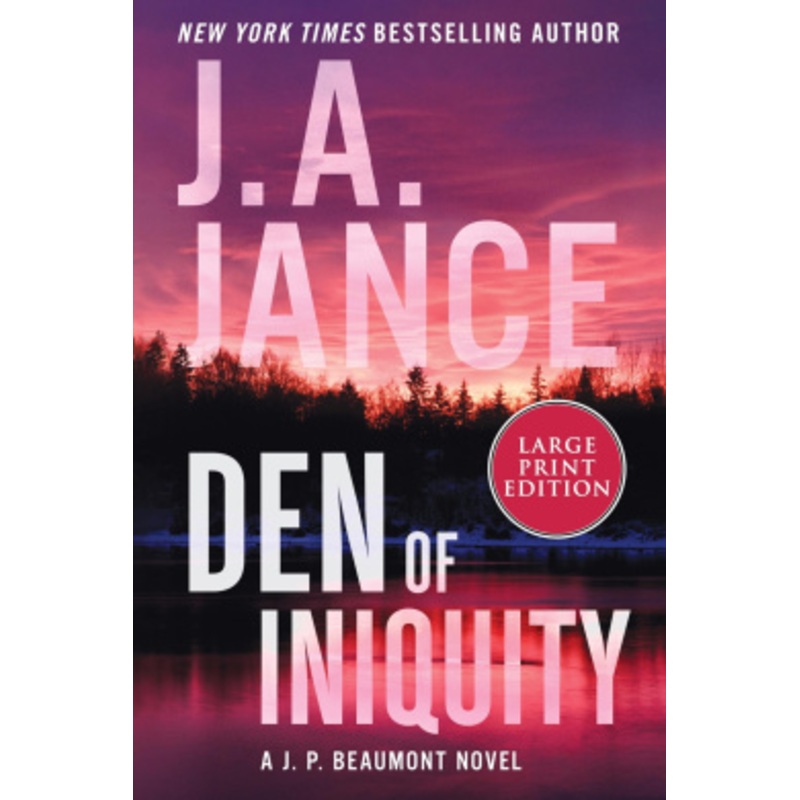 Den of Iniquity [Large Print]