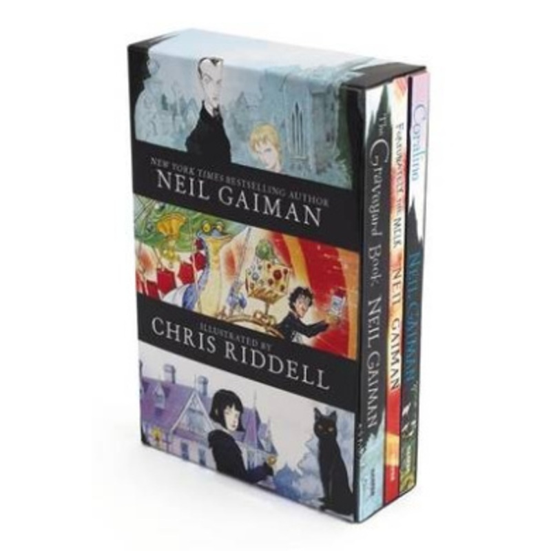 Neil Gaiman/Chris Riddell 3-Book Box Set