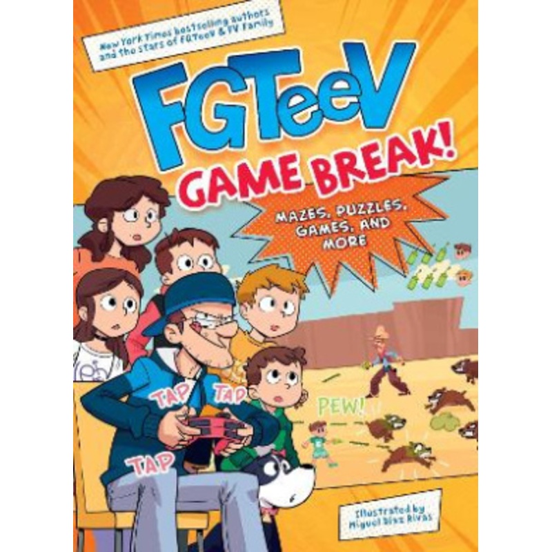 Unti Family Gamer Activity Book #1–DJL