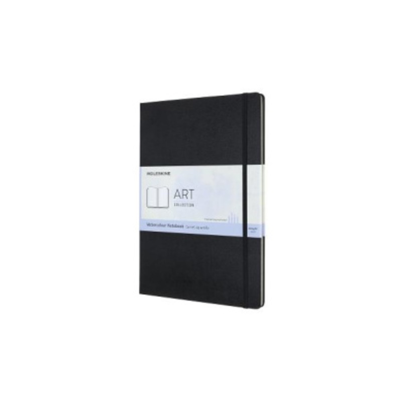Moleskine Art Watercolour Notebook, A4, Black, Hard Cover