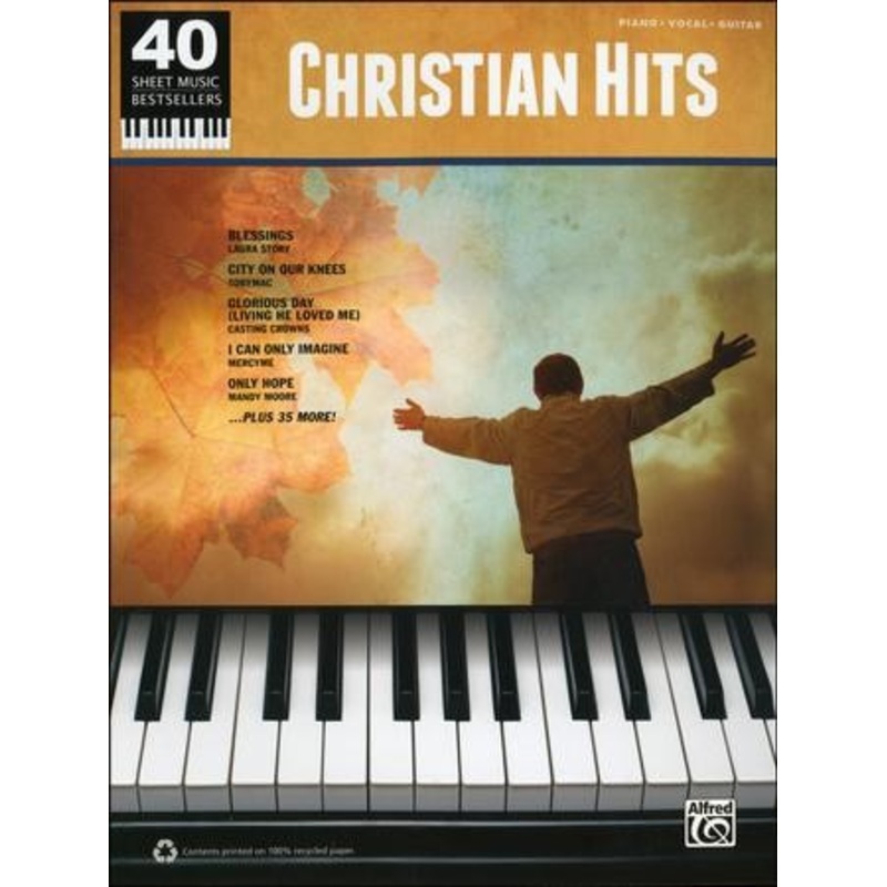 40 Sheet Music Bestsellers: Christian Hits