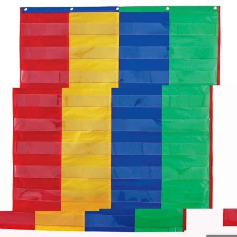 2- and 4- Column Double-Sided Pocket Chart