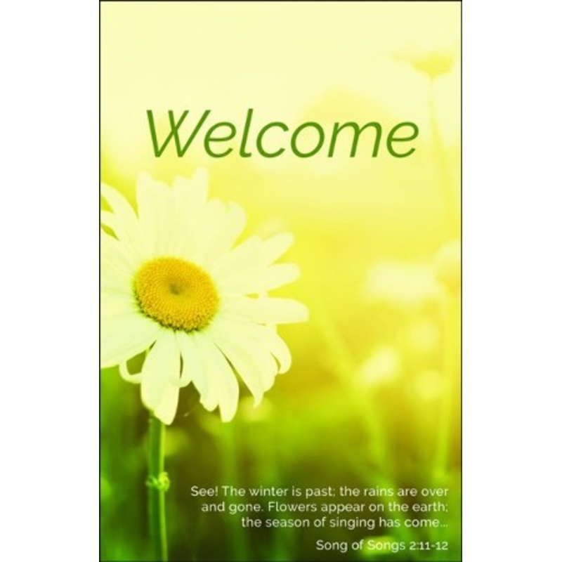 Welcome Summer (Song of Songs 2:11-12, NIV) Bulletins, 100
