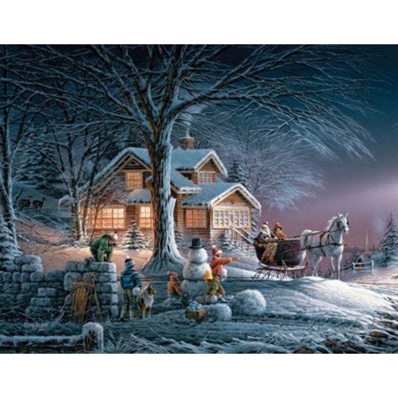 Winter Wonderland Christmas Cards, Box of 18