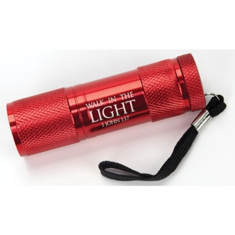 Walk in the Light LED Flashlight, Red
