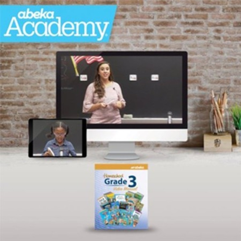 Abeka Academy Grade 3 Full Year Video Instruction – Independent Study (Unaccredited)