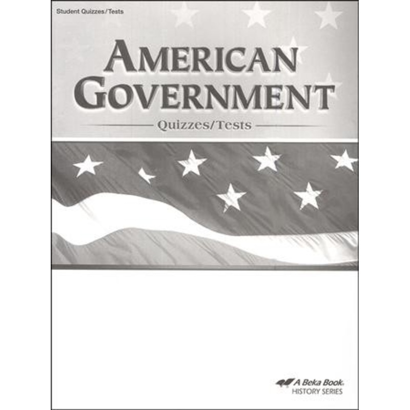 Abeka American Government Quizzes/Tests