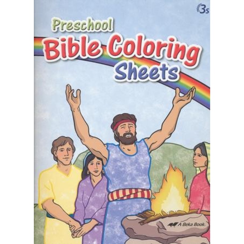 Abeka Preschool Bible Coloring Sheets