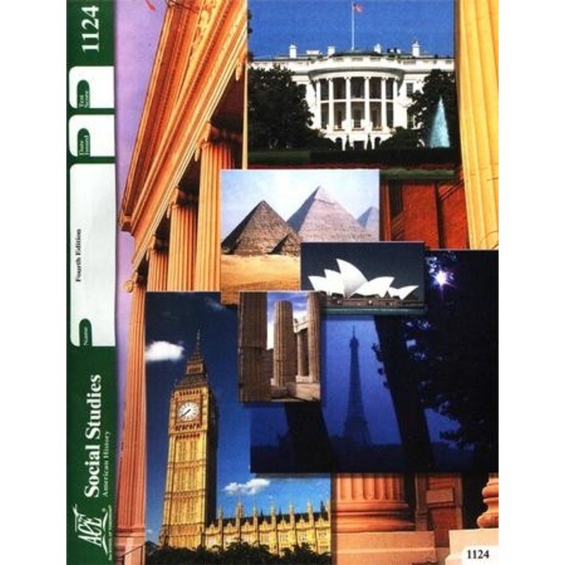 4th Edition Social Studies PACE 1124 Grade 11