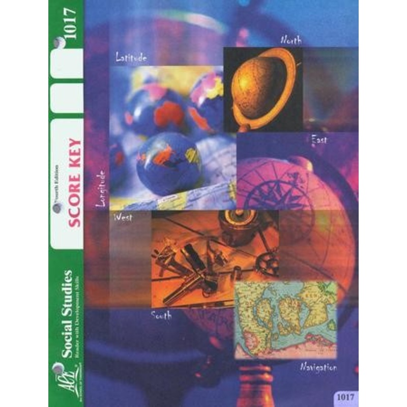 4th Edition Social Studies Score Key 1017, Grade 2