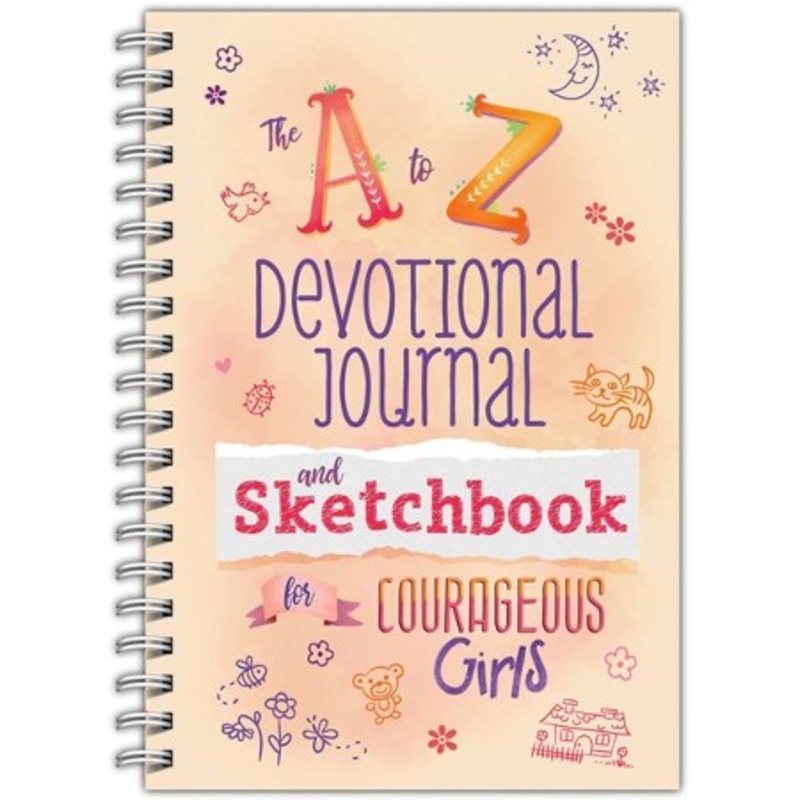 A to Z Devotional Journal and Sketchbook for Courageous Girls