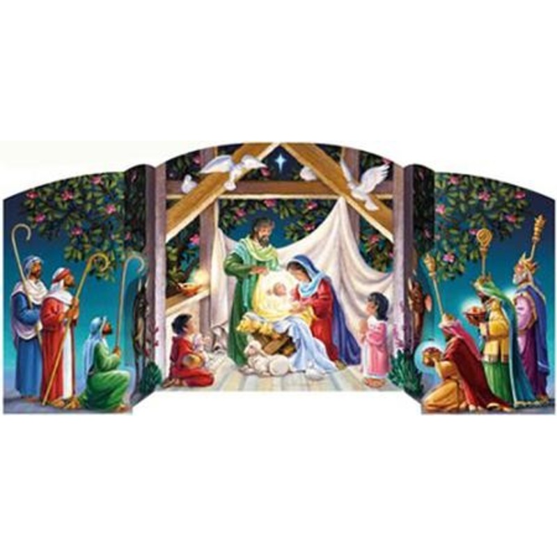 Visiting the Manger Advent Calendar