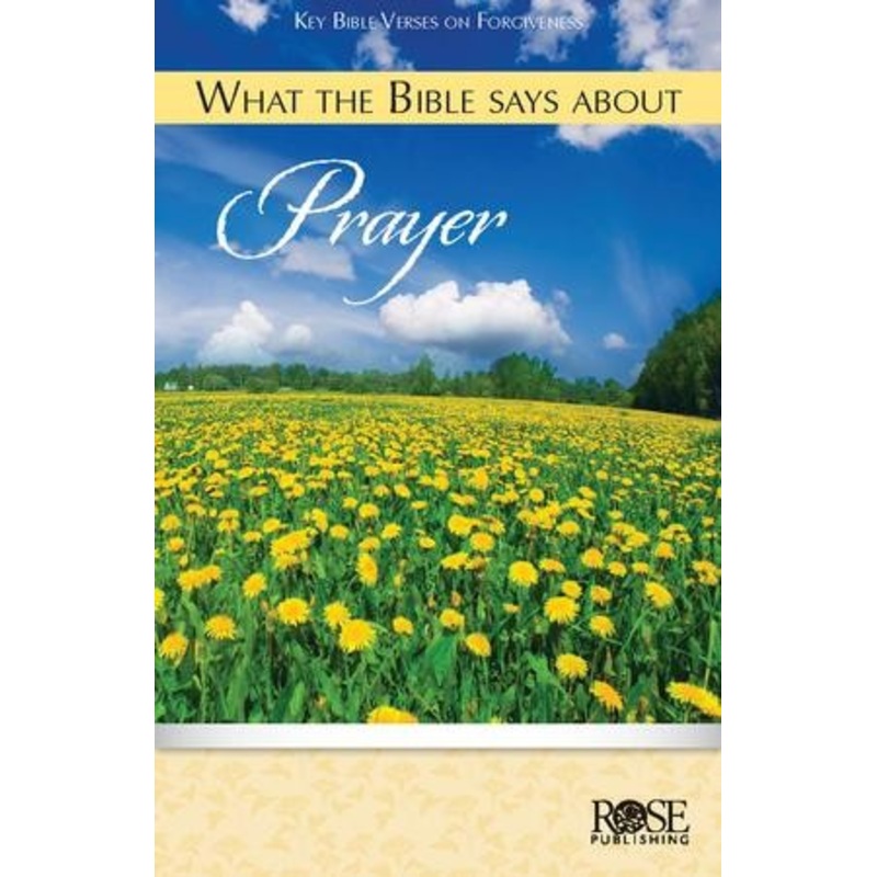 What the Bible Says about Prayer, Pamphlet