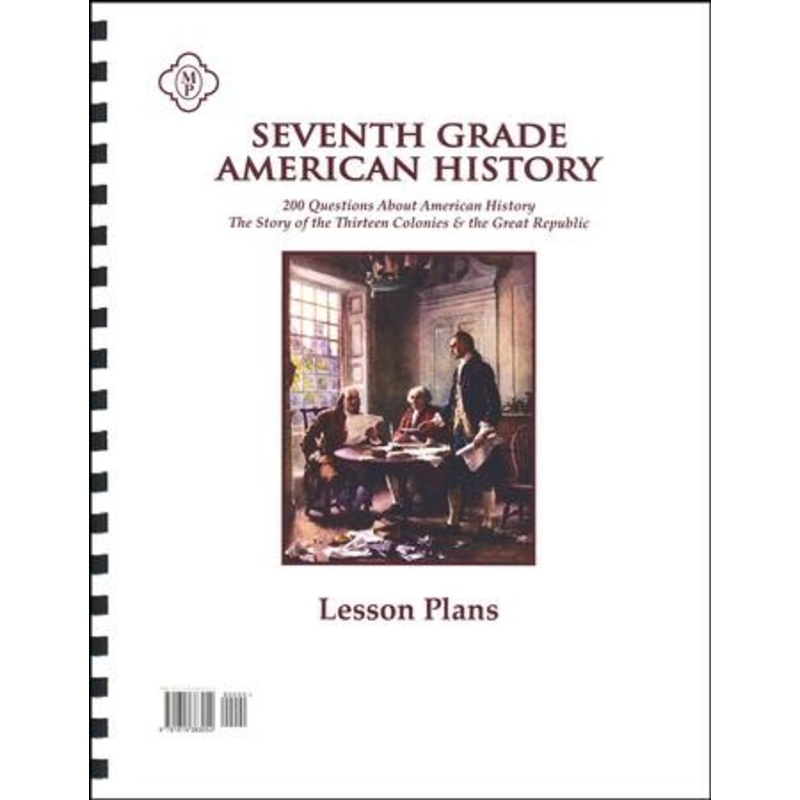 7th Grade American History Lesson Plans