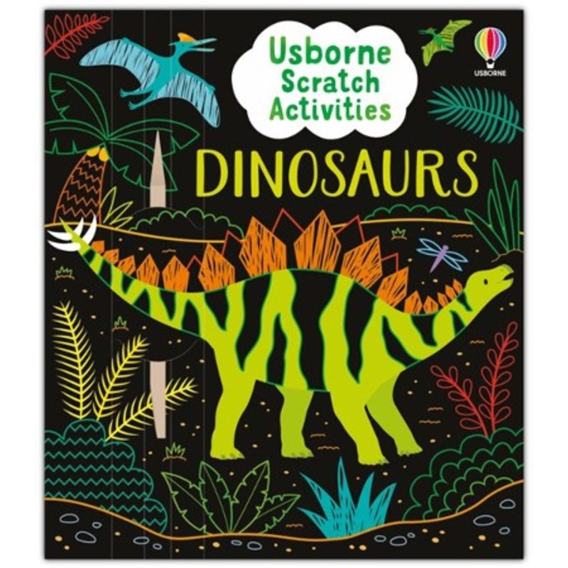 Usborne Scratch Activities Dinosaurs