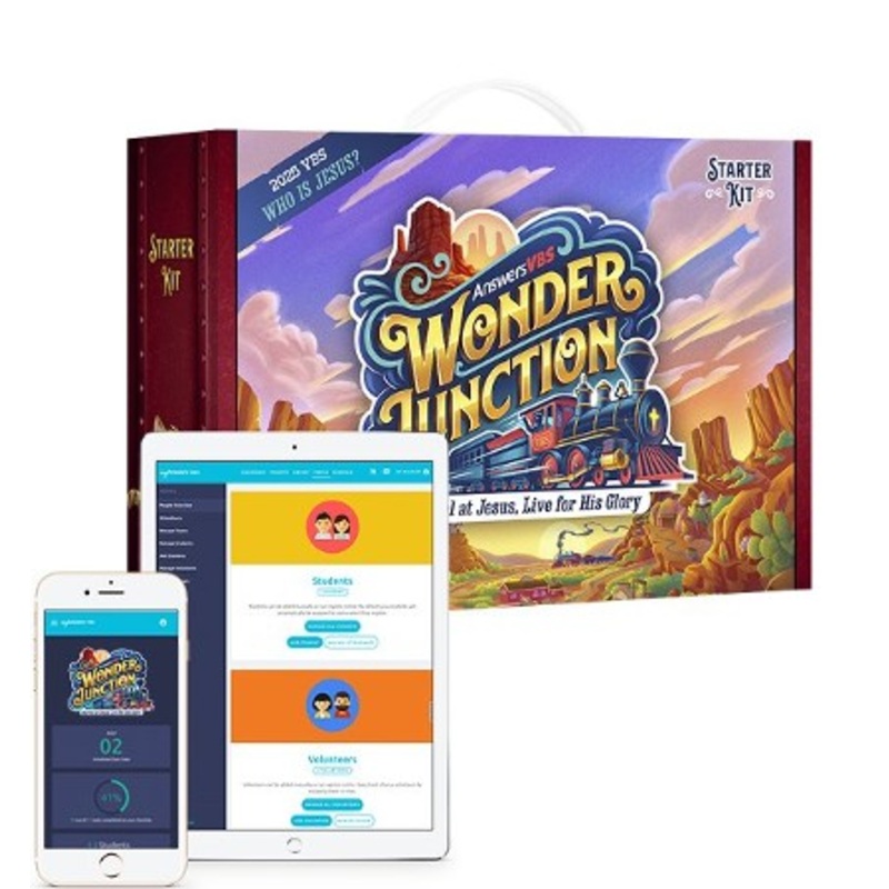 Wonder Junction Starter Kit + Digital Pro – Answers in Genesis VBS 2025