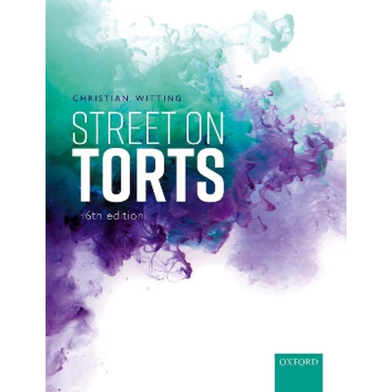 Street on Torts by Christian Witting 9780198865506