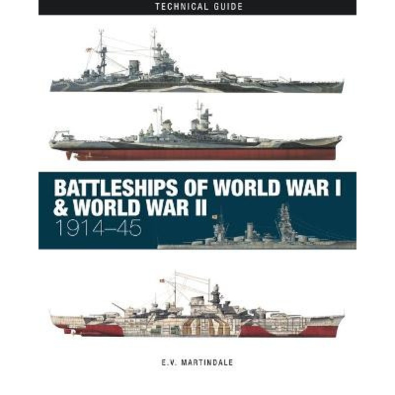 Battleships of World War I & World War II by E V Martindale