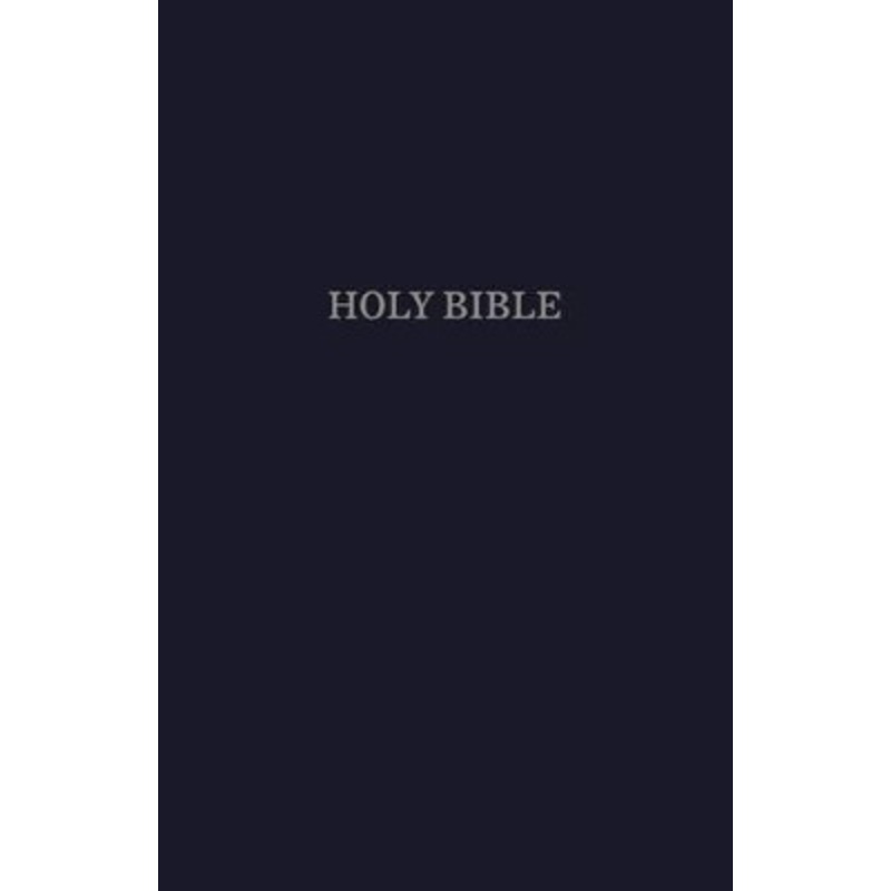 KJV, Pew Bible, Hardcover, Blue, Red Letter Edition, Comfort Print: Holy Bible, King James Version by Zondervan 9780718097585