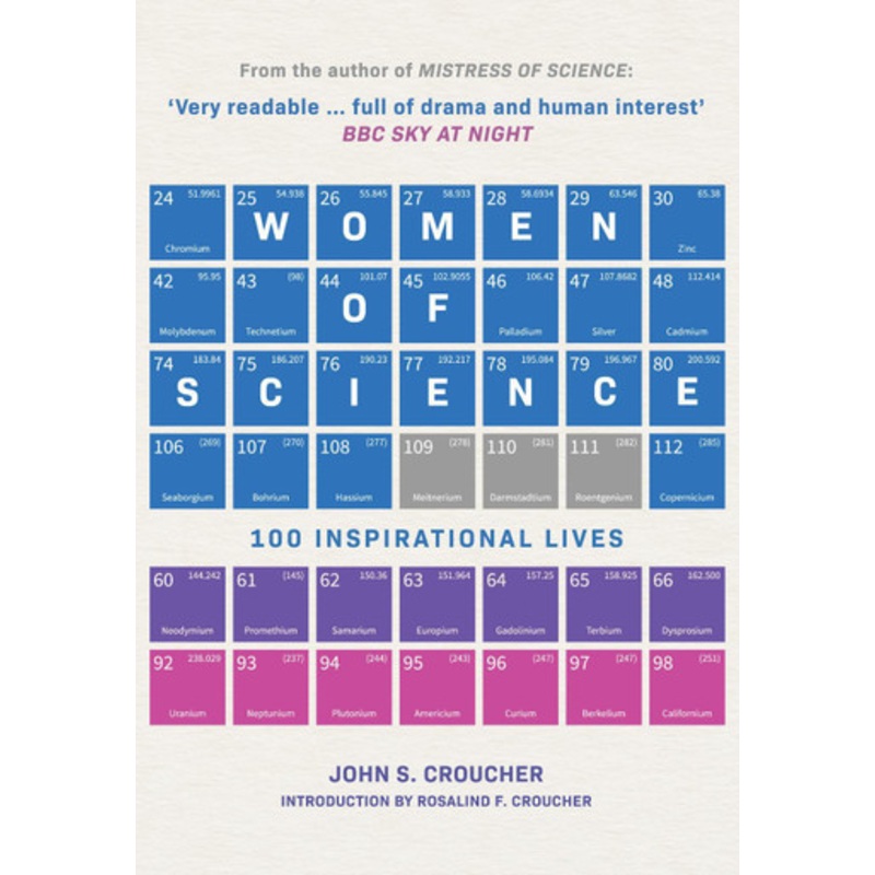 Women of Science: 100 Inspirational Lives by Professor John S. Croucher 9781445684710