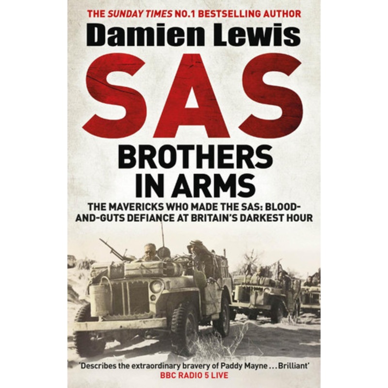SAS Brothers in Arms: The Mavericks Who Made the SAS: Blood-and-Guts Defiance at Britain’s Darkest Hour by Damien Lewis