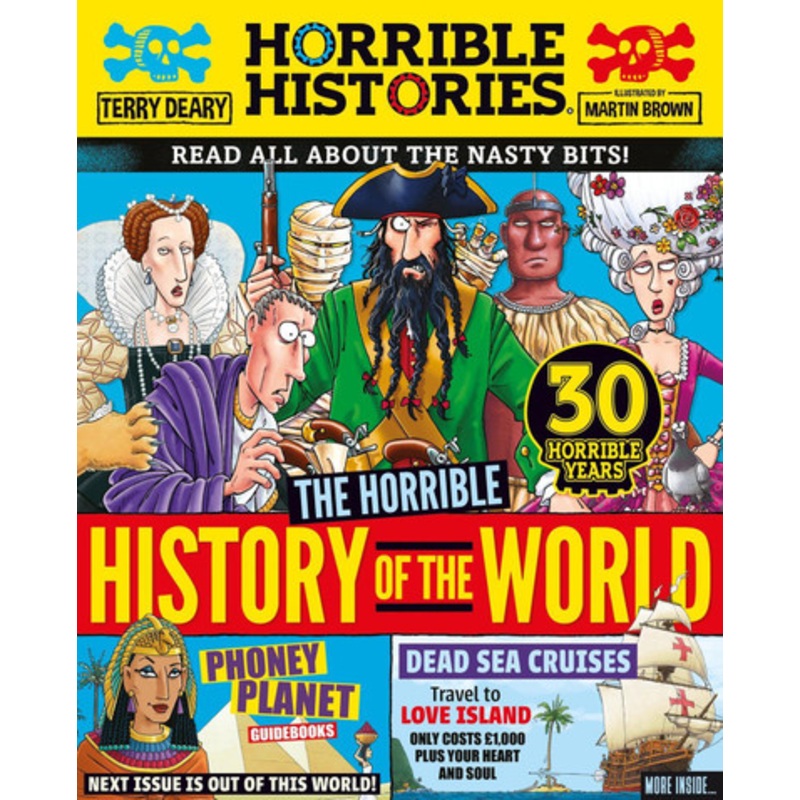 Horrible History of the World (newspaper edition) by Terry Deary 9780702326530